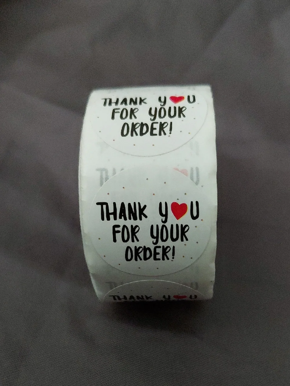 500ct. Thank You For Your Order! Bonus 3 Random Polymailers